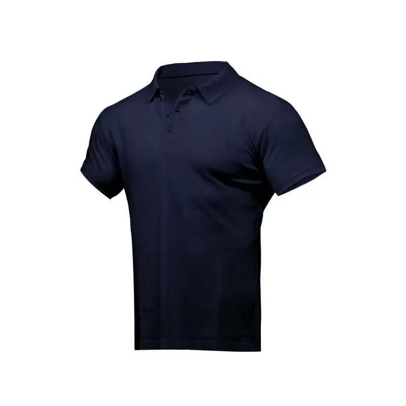 Men's Yellow Short Sleeve Polo T-Shirt Large — feature 30