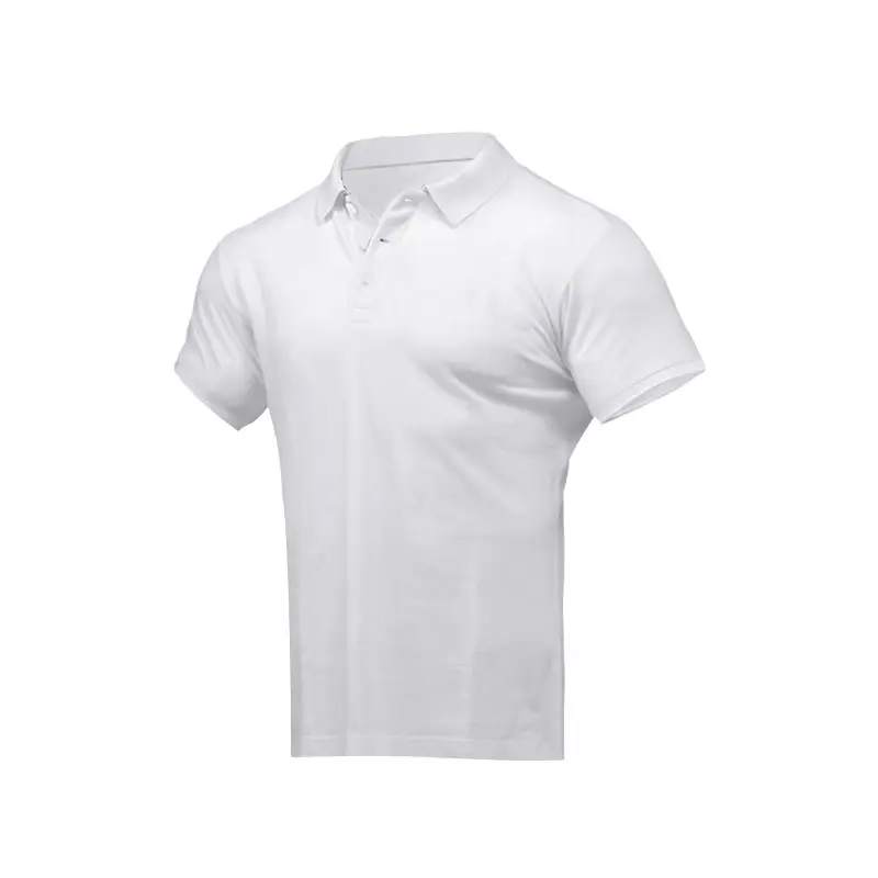 Men's Yellow Short Sleeve Polo T-Shirt Large — feature 37