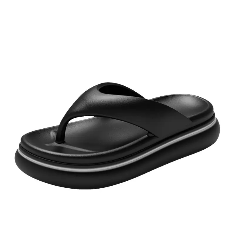 2024 New Slip-on Feeling Couple Clip Flip-Flops Women's Summer Non-slip Outer Wear Seaside Beach Sandals Wholesale - Image 10