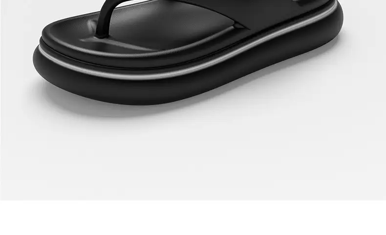 2024 New Slip-on Feeling Couple Clip Flip-Flops Women's Summer Non-slip Outer Wear Seaside Beach Sandals Wholesale — feature 10