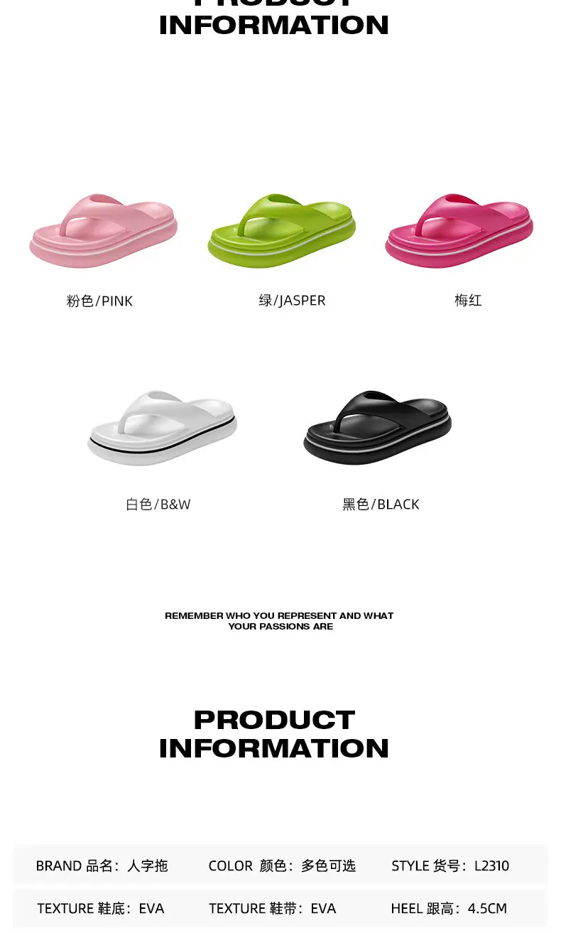 2024 New Slip-on Feeling Couple Clip Flip-Flops Women's Summer Non-slip Outer Wear Seaside Beach Sandals Wholesale — feature 2