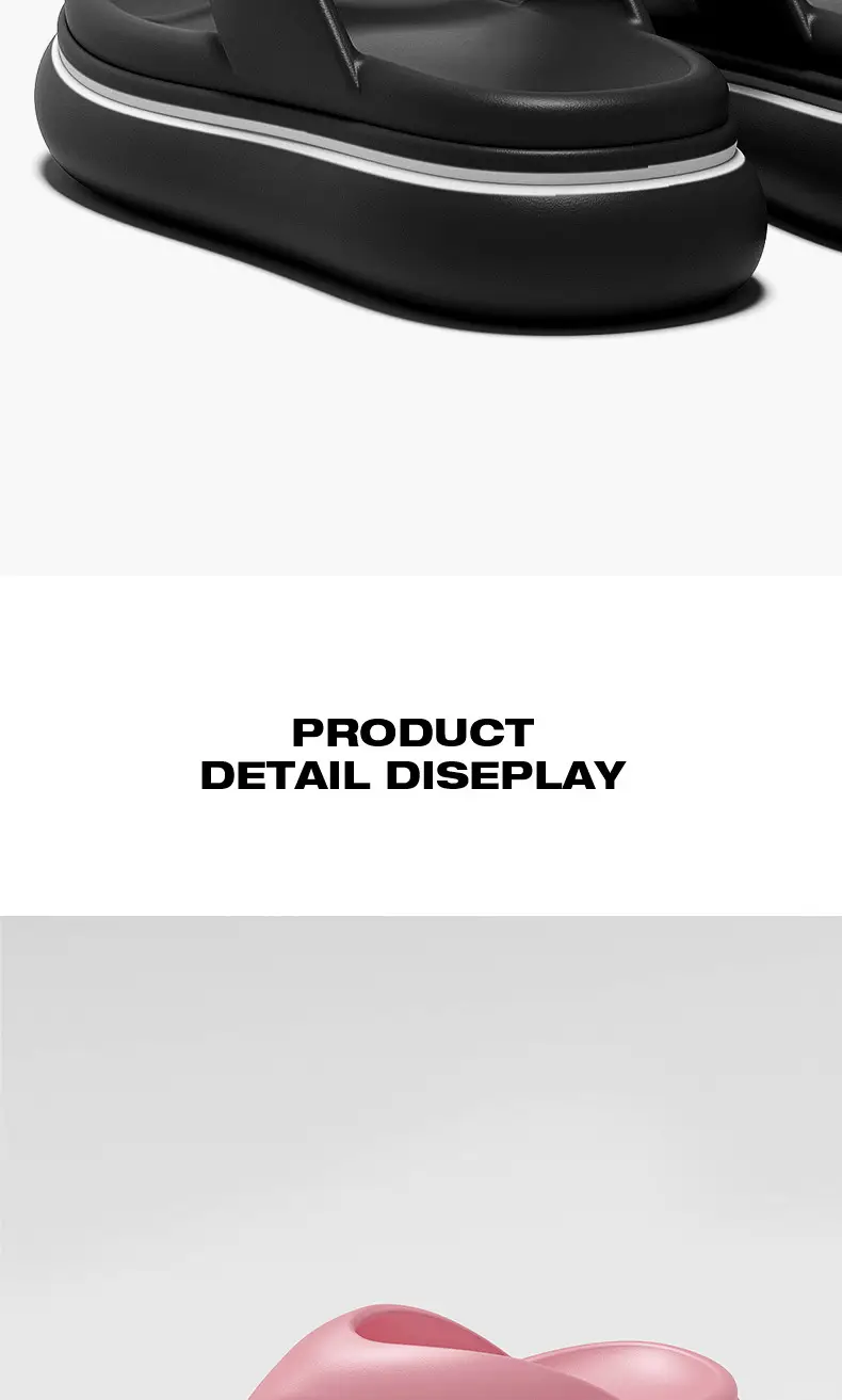 2024 New Slip-on Feeling Couple Clip Flip-Flops Women's Summer Non-slip Outer Wear Seaside Beach Sandals Wholesale — feature 6