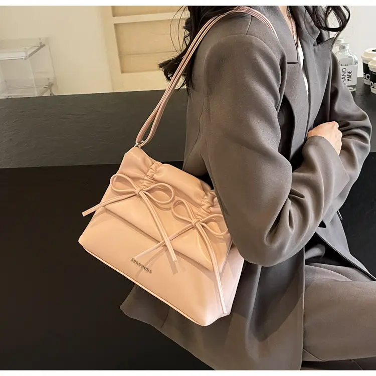 Women's Large Capacity Bow Bag Shoulder Crossbody Spring Summer — feature 23