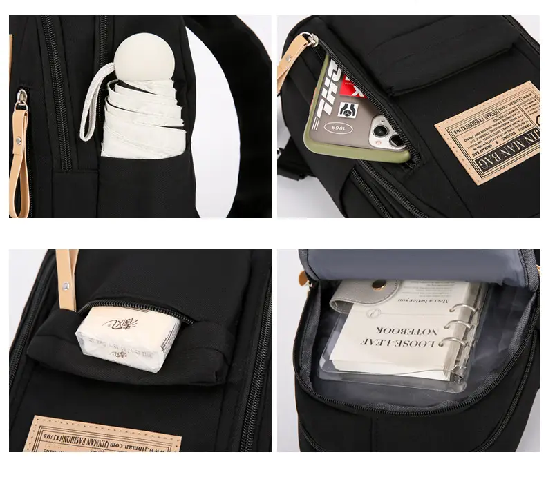 Green Nylon Couple Shoulder Bag New Fashion — feature 10