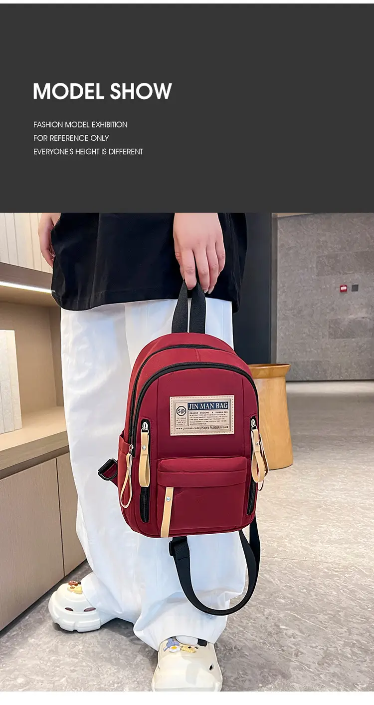 Green Nylon Couple Shoulder Bag New Fashion — feature 22