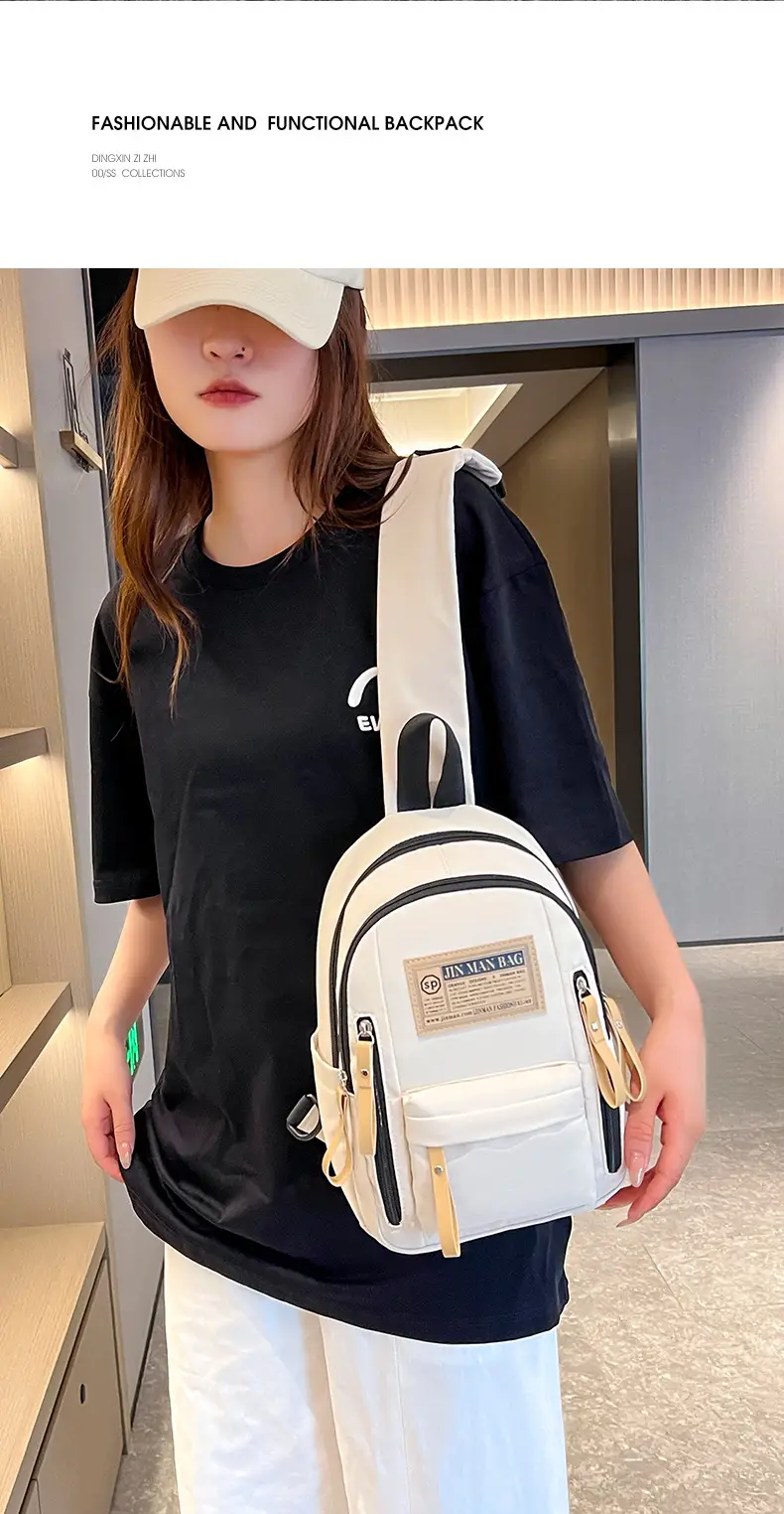 Green Nylon Couple Shoulder Bag New Fashion — feature 28