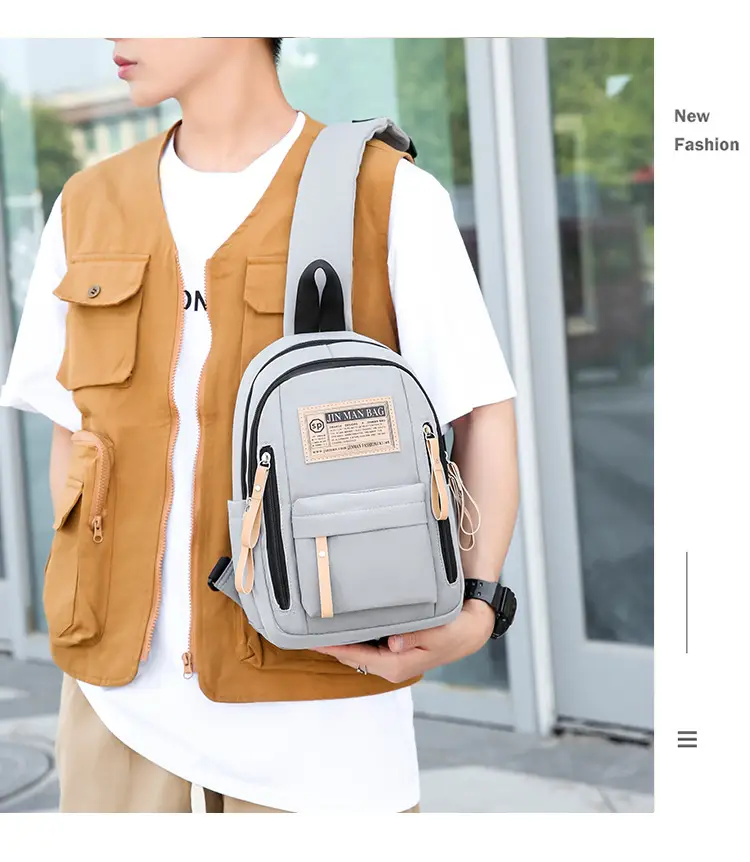 Green Nylon Couple Shoulder Bag New Fashion — feature 38