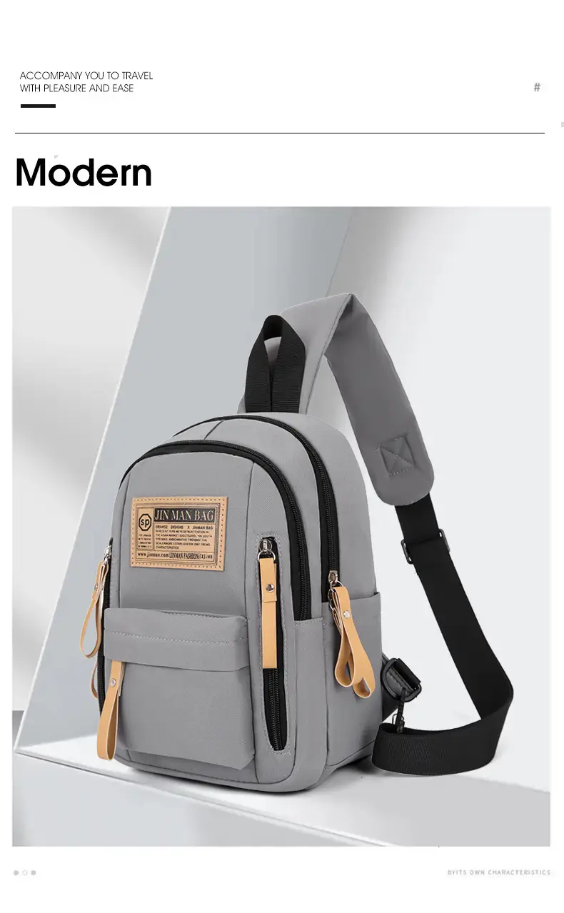 Green Nylon Couple Shoulder Bag New Fashion — feature 7