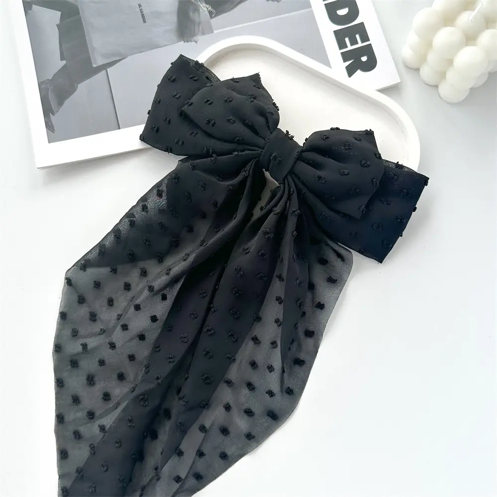 Cross-Border Chiffon Hairpins with Bowknot Design for Women — feature 24