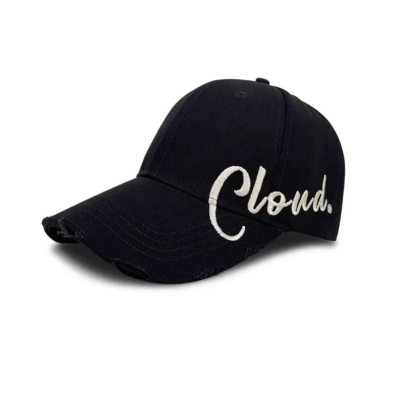 Women Korean Letter Cap Summer Wide Brim Baseball Cap - Image 9