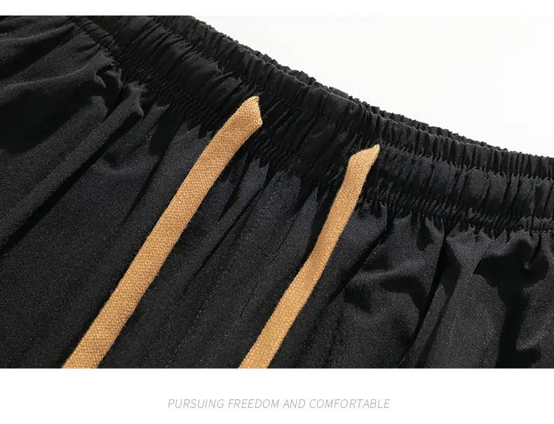 Spring Autumn Men Trousers Drapey Wide Leg Loose Sports Boys Sweatpants — feature 25