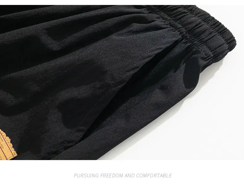Spring Autumn Men Trousers Drapey Wide Leg Loose Sports Boys Sweatpants — feature 27