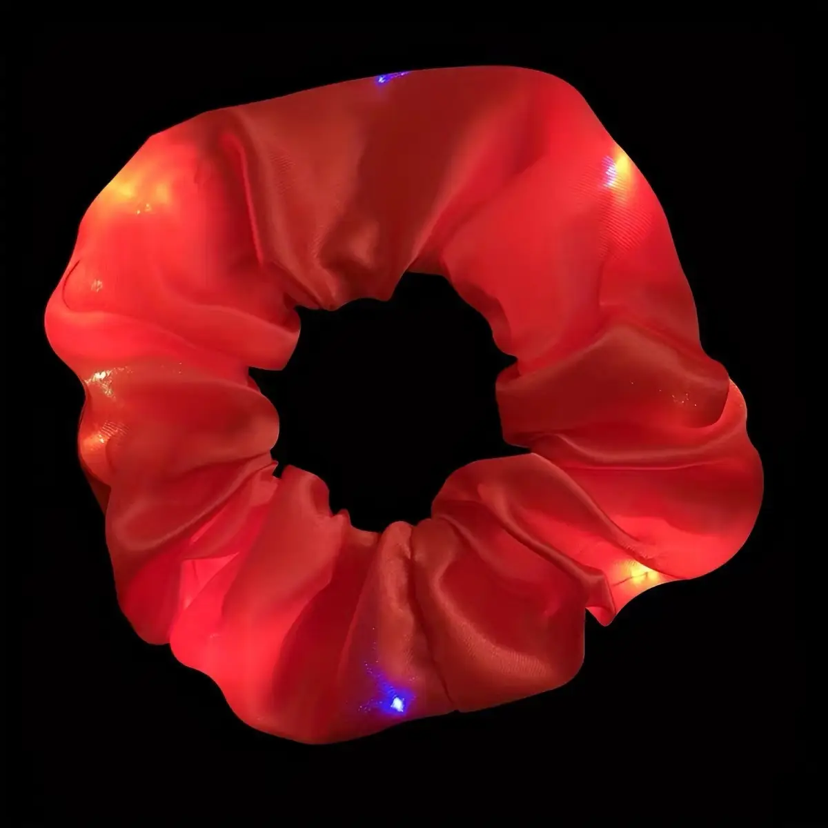 Led Luminous Scrunchie Hair Tie with Multicolor Lights - Image 5
