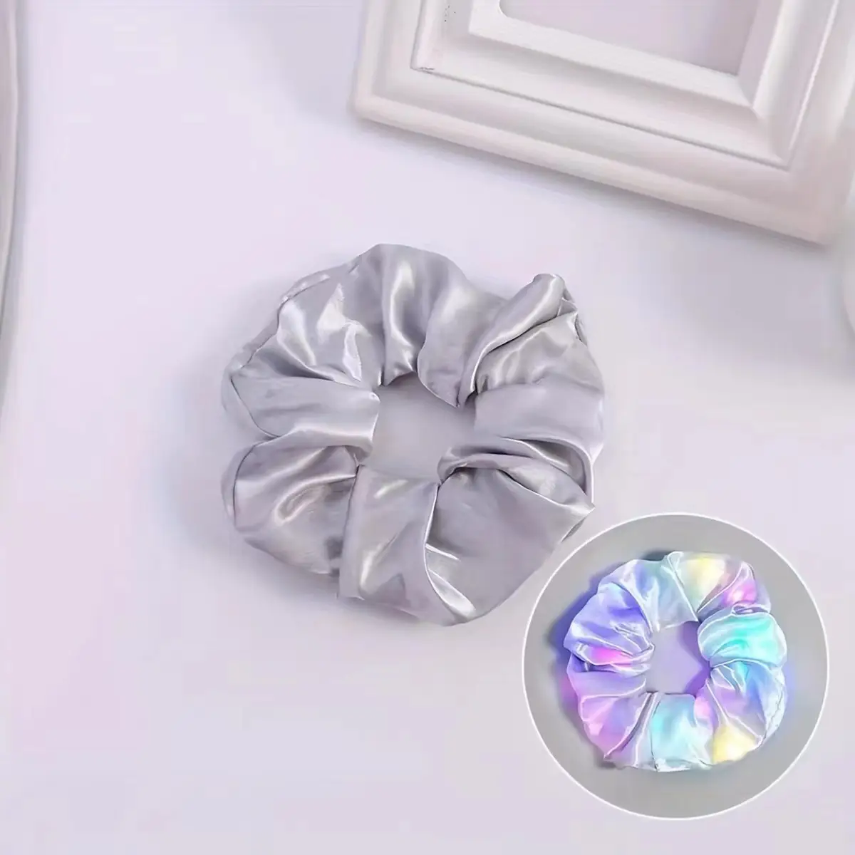 Led Luminous Scrunchie Hair Tie with Multicolor Lights - Image 6