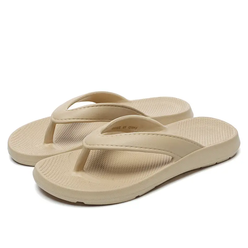 Luyoujia Men's Eva Summer Non-Slip Flip-Flops, Thong Sandals, Beach Shoes, Men's Thick-Soled Flip-Flops - Image 9