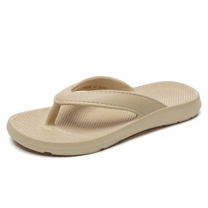 Luyoujia Men's Eva Summer Non-Slip Flip-Flops, Thong Sandals, Beach Shoes, Men's Thick-Soled Flip-Flops - Image 3