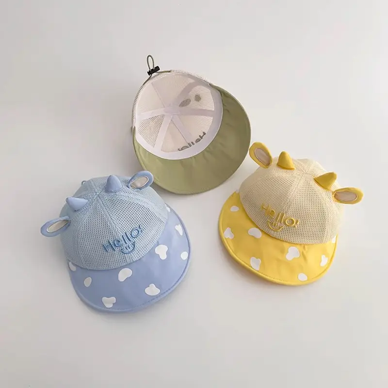 Qiunan Baby Hat Yellow Duck Tongue Sun Hat - Image 7