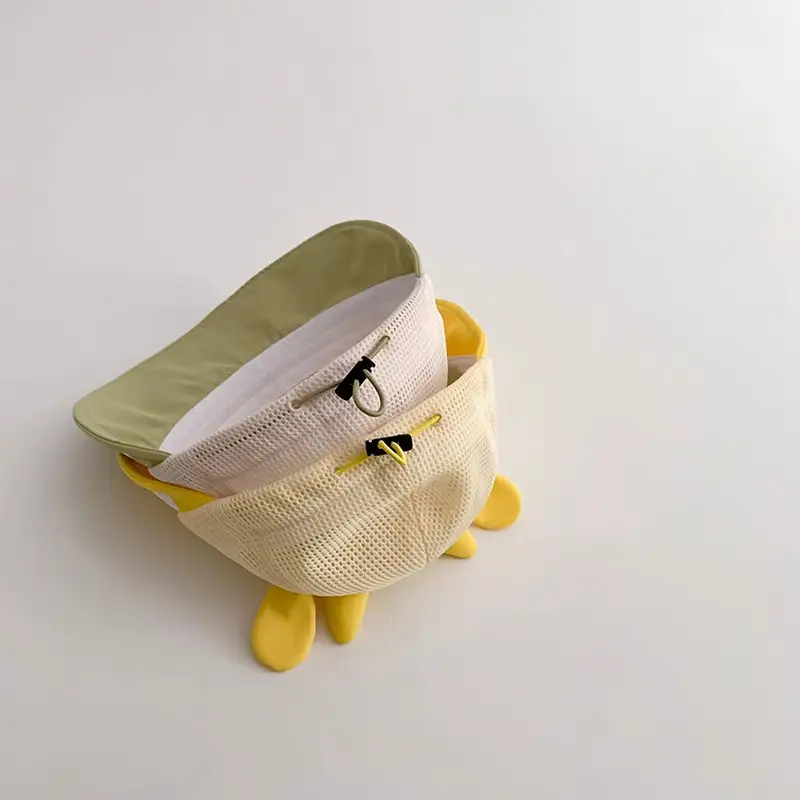 Qiunan Baby Hat Yellow Duck Tongue Sun Hat - Image 8