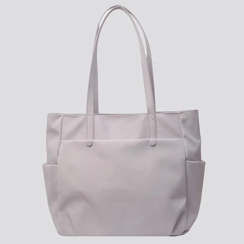 Black Nylon Shoulder Bag for Women Urban Travel