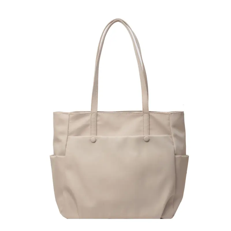 Black Nylon Shoulder Bag for Women Urban Travel