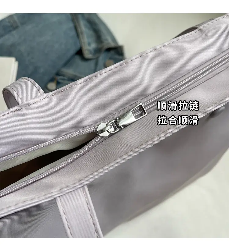 Black Nylon Shoulder Bag for Women Urban Travel — feature 4