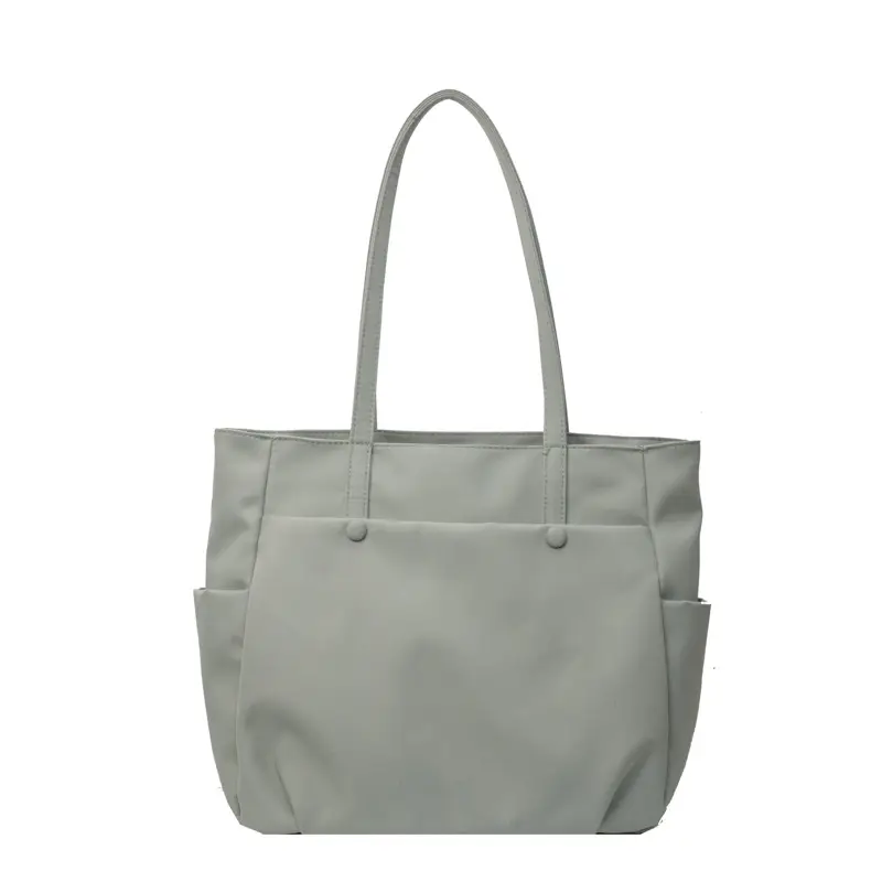 Black Nylon Shoulder Bag for Women Urban Travel
