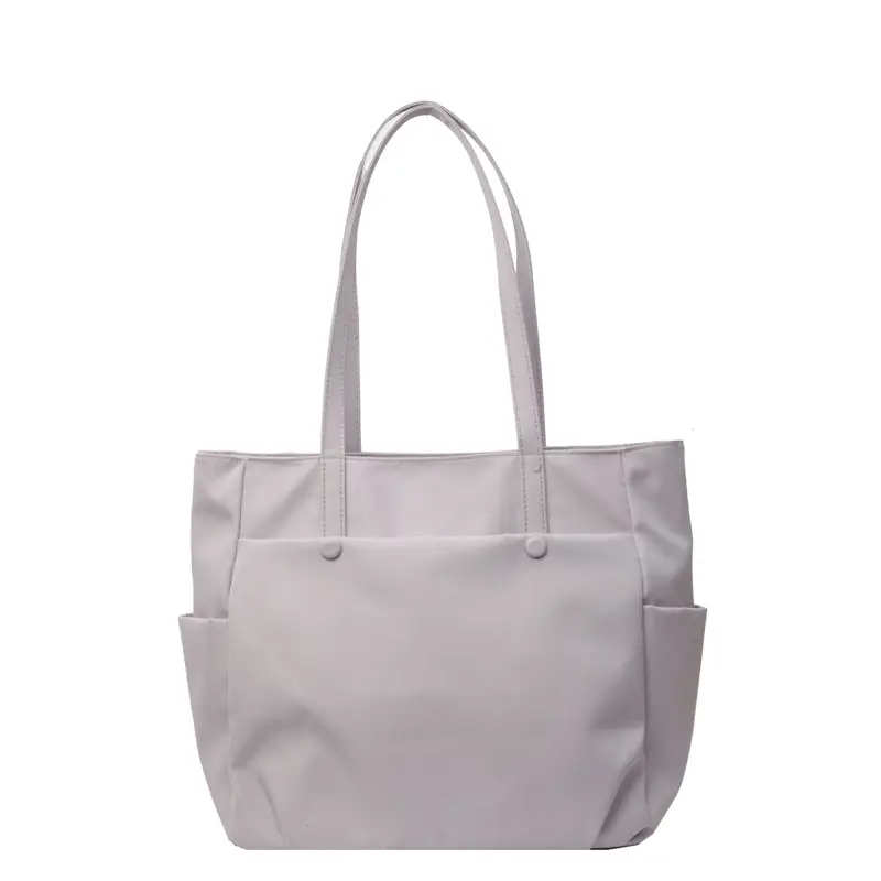 Black Nylon Shoulder Bag for Women Urban Travel
