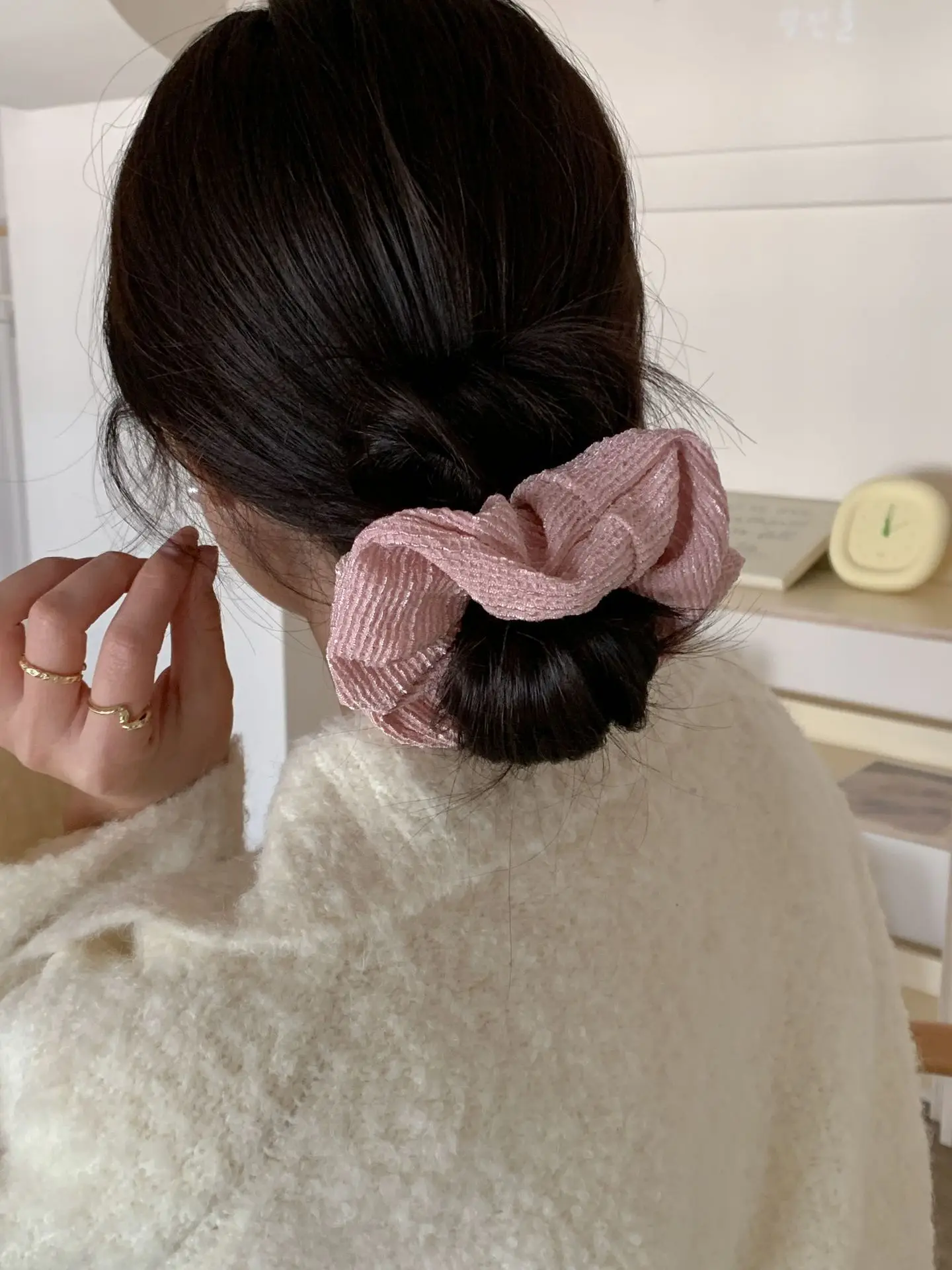 Elegant Bowel Ring Hair Ring for Women — feature 8