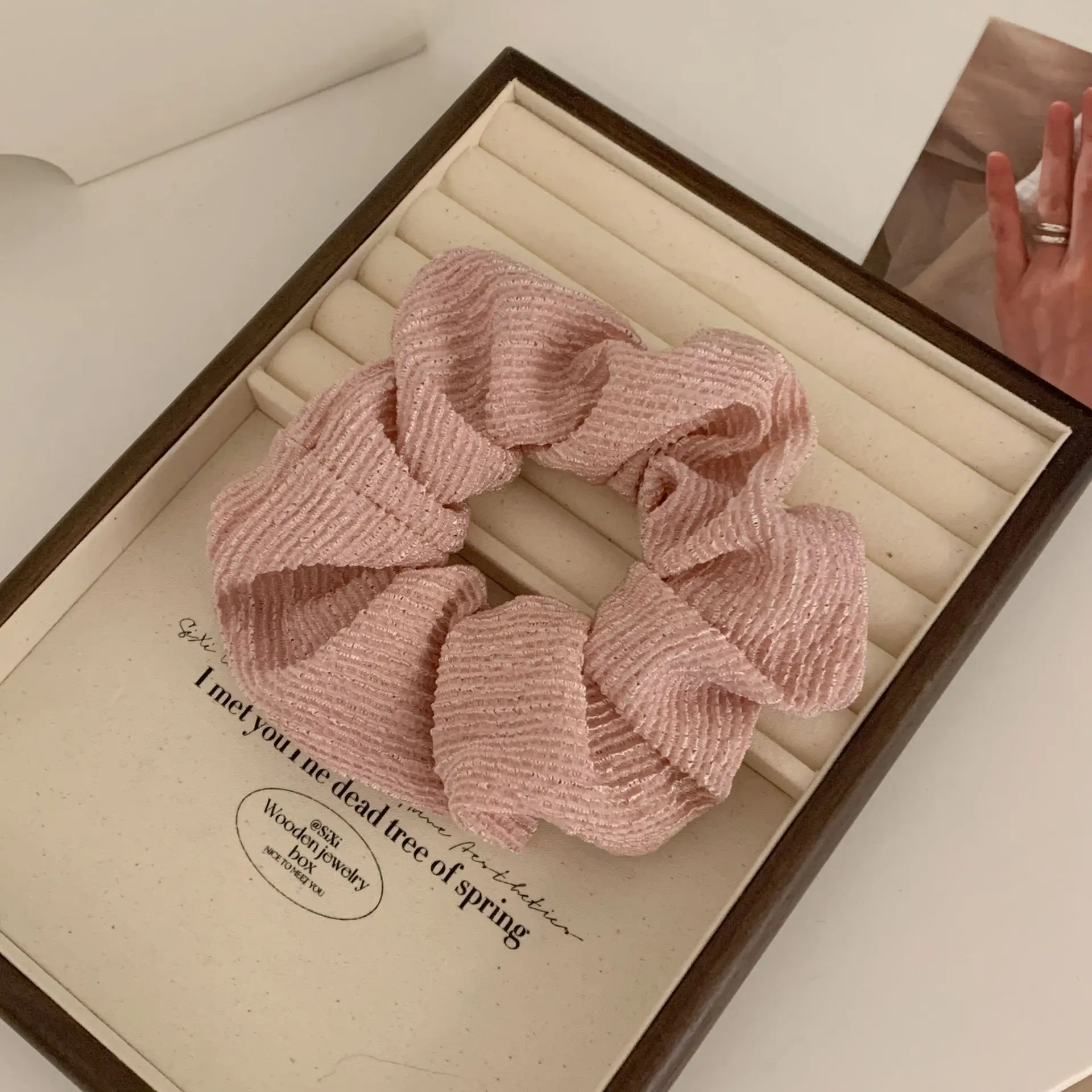 Elegant Bowel Ring Hair Ring for Women - Image 4