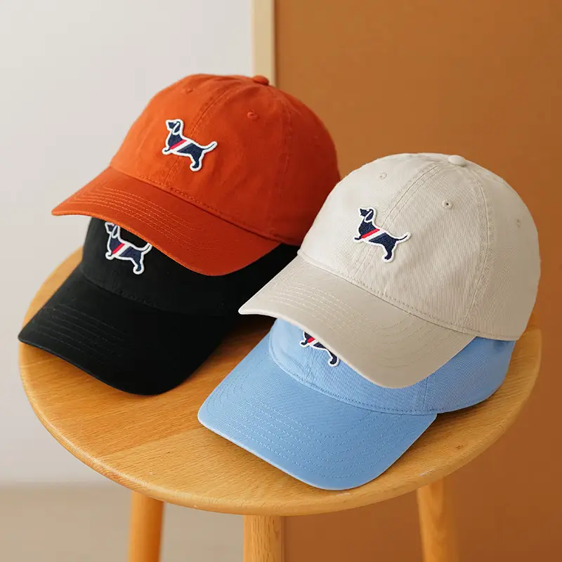 Himade Pink Dachshund Cap Men Women Soft Cotton - Image 10