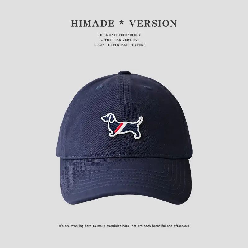 Himade Pink Dachshund Cap Men Women Soft Cotton - Image 7