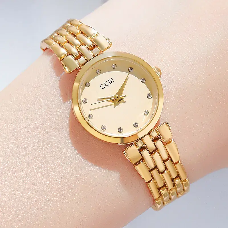 Gold Gedi Gedi Gaoyan Women's Quartz Watch - Image 3