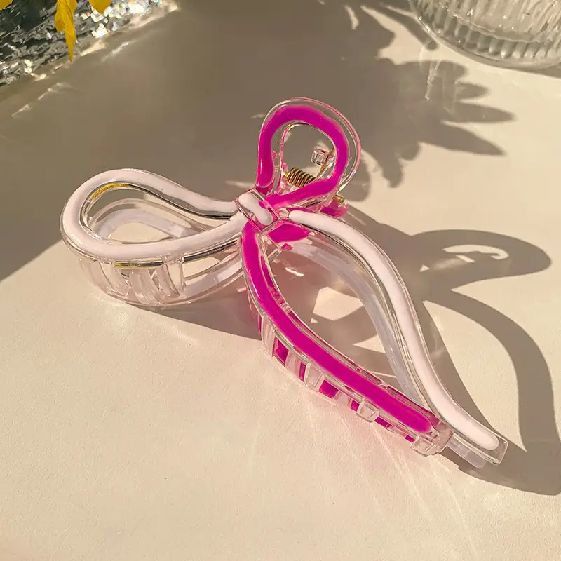 Jelly Shark Clip Women's 2024 New High-end Grab Clip Large Hairpin - Image 6