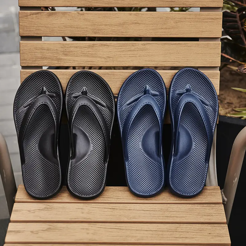Men's White Non-Slip Flip Flops Summer