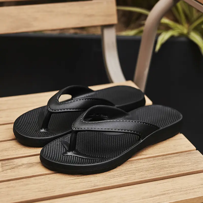 Men's White Non-Slip Flip Flops Summer
