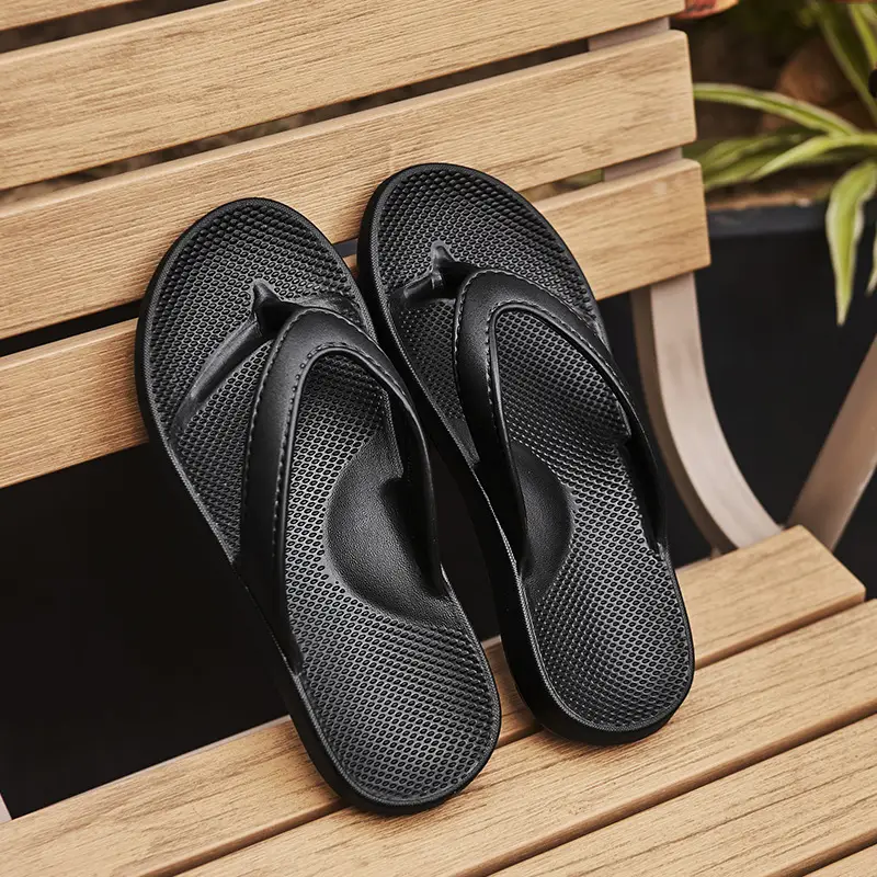 Men's White Non-Slip Flip Flops Summer