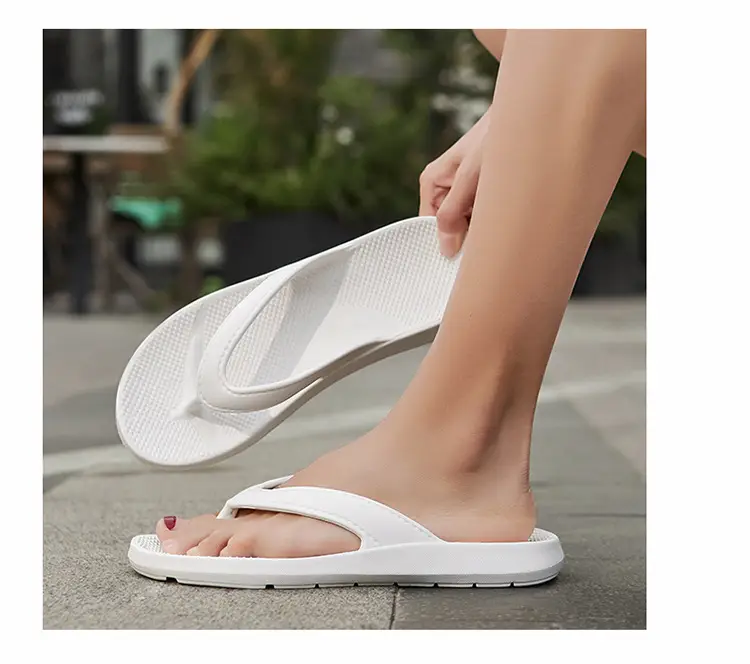 Men's White Non-Slip Flip Flops Summer — feature 17