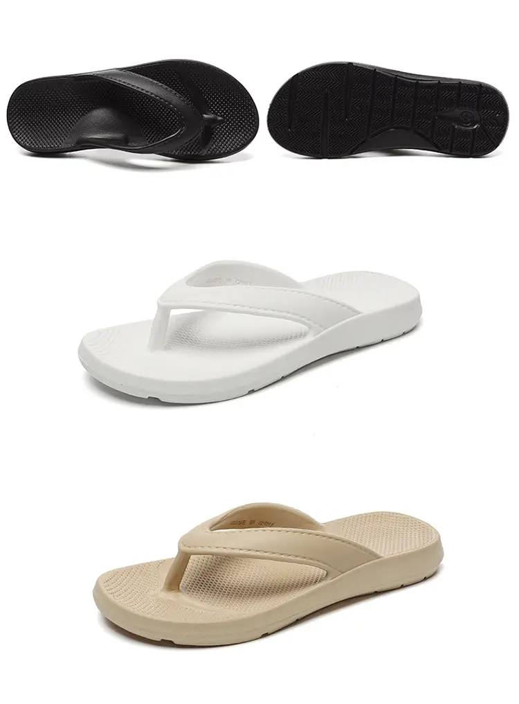 Men's White Non-Slip Flip Flops Summer — feature 22