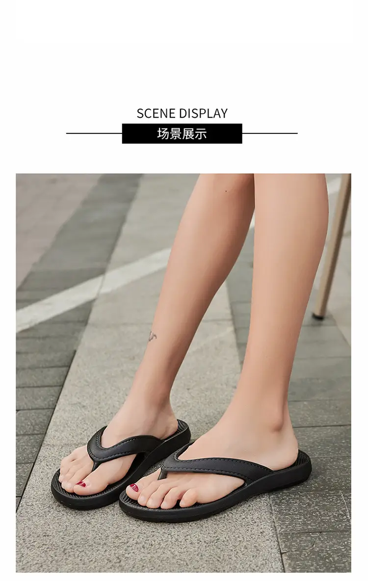Men's White Non-Slip Flip Flops Summer — feature 7