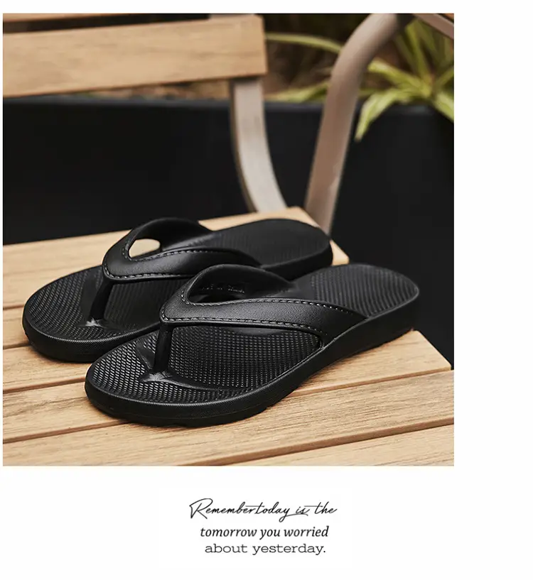 Men's White Non-Slip Flip Flops Summer — feature 9