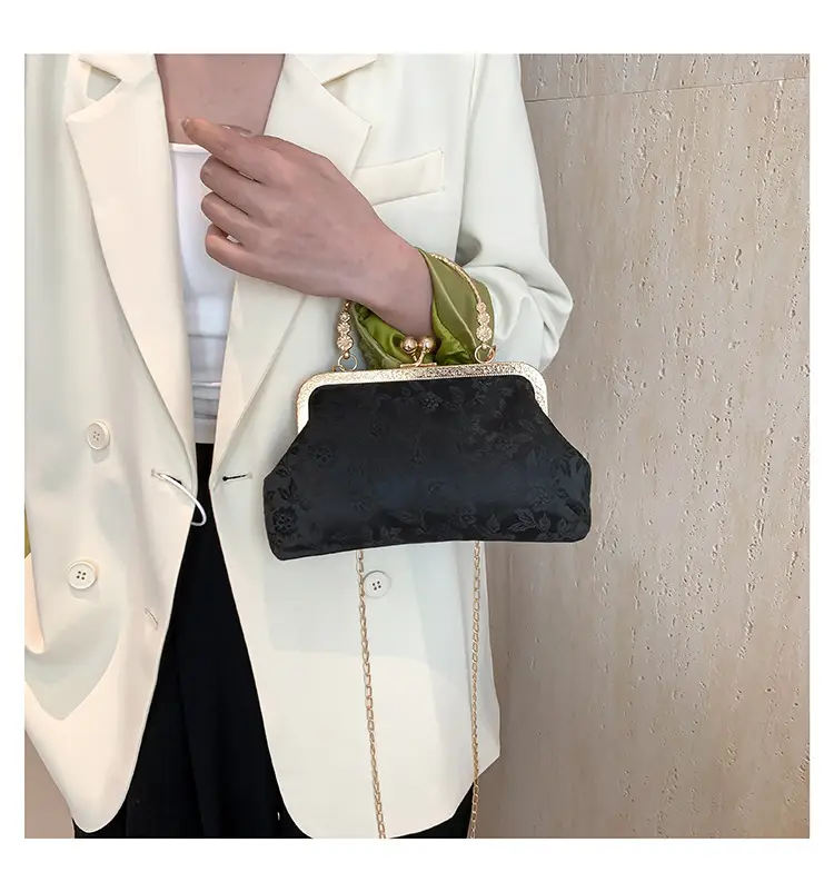Women's Pink Lace Chain Shoulder Bag 2024 New Arrival — feature 20