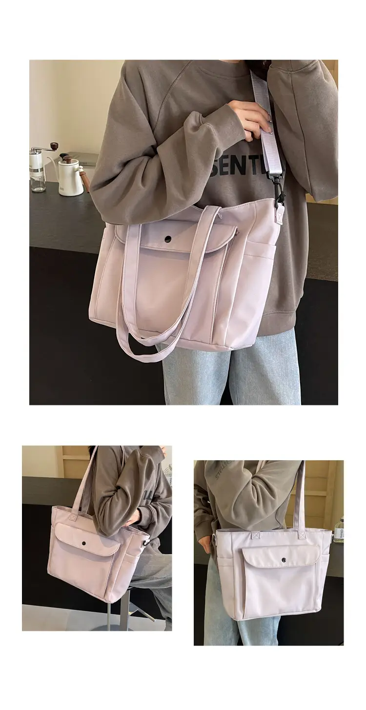 Women's Waterproof Crossbody Tote Bag Large Capacity Nylon — feature 13
