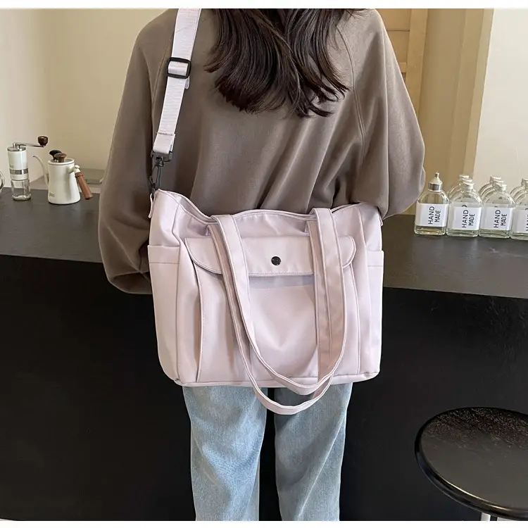 Women's Waterproof Crossbody Tote Bag Large Capacity Nylon — feature 45