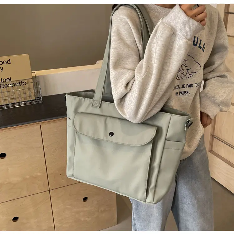 Women's Waterproof Crossbody Tote Bag Large Capacity Nylon — feature 48
