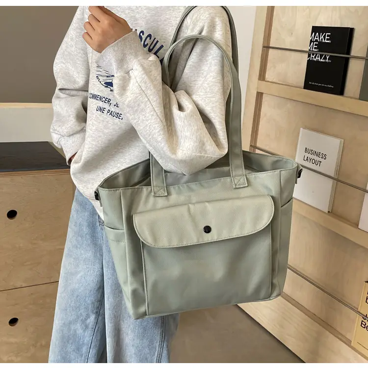 Women's Waterproof Crossbody Tote Bag Large Capacity Nylon — feature 50