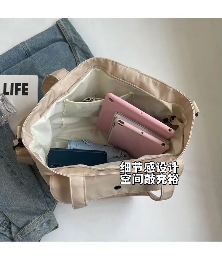 Women's Waterproof Crossbody Tote Bag Large Capacity Nylon — feature 8