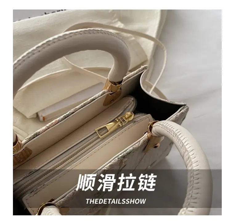 Korean Style Straw Handbag White 2024 Spring Summer — feature 5