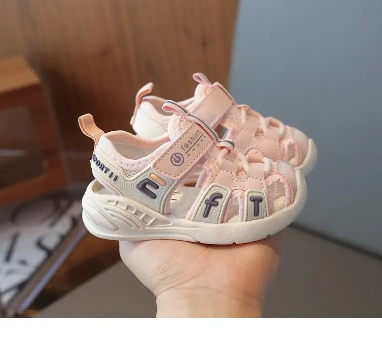 Baby Toddler Sandals Non-Slip Soft Bottom Beach Shoes — feature 11