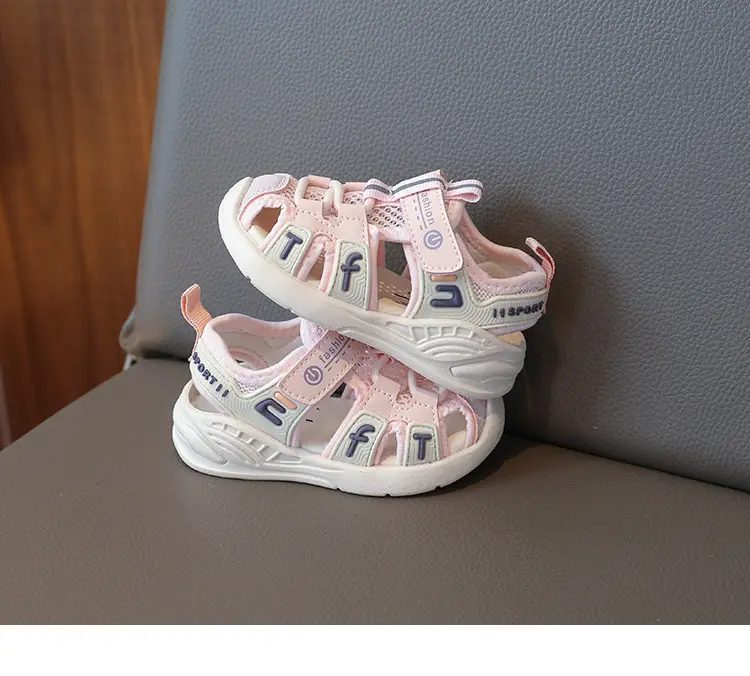 Baby Toddler Sandals Non-Slip Soft Bottom Beach Shoes — feature 13