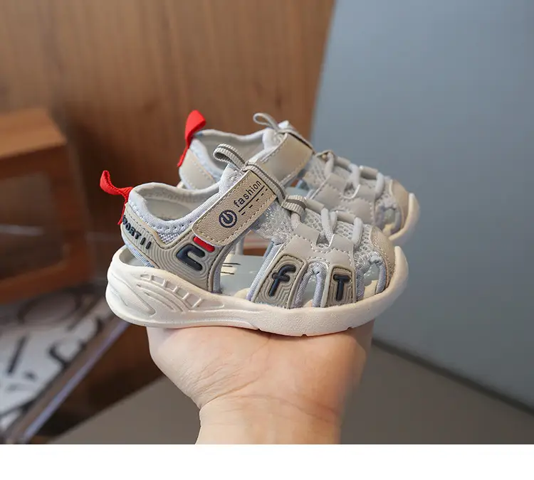 Baby Toddler Sandals Non-Slip Soft Bottom Beach Shoes — feature 14